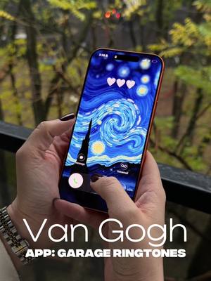 The ringtone matches the mood of the weather 😭🌧 #vangogh #fyp #foryou #ringtone